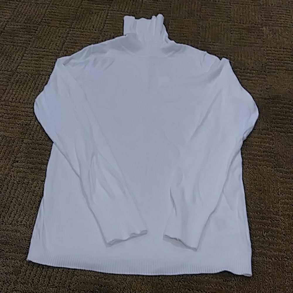 NWT Gap winter white turtleneck sweater size small